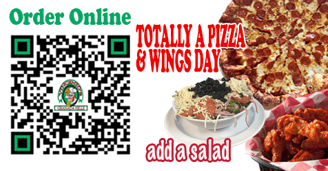 Totally Pizza, Wings & Salad Day | Vincenzo’s Pizza Granada Hills