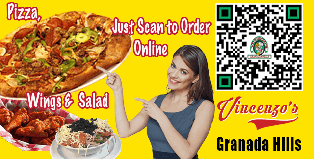 Just Scan To Order | Vincenzo’s Granada Hills