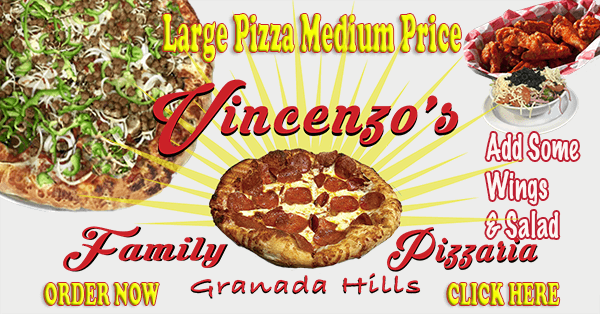Vincenzo’s Granada Hills | #818pizza Best Pizza Deal