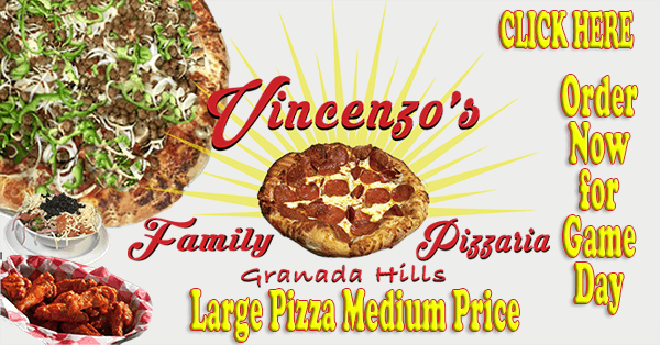 Game Day Pizza Awaits | Vincenzo’s Granada Hills