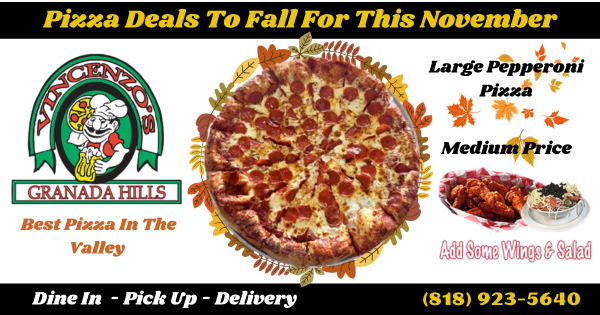 Pizza Deals For Fall