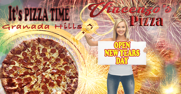 Enjoy Pizza New Years Day!