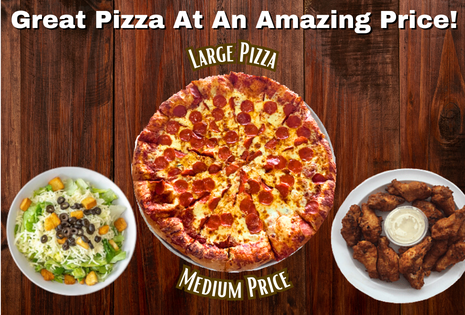 Large Pizza Medium Price – SFV