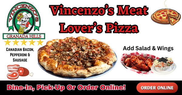 SPECIAL Meat Lovers Pizza SFV